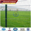 Hot-dip galvanized/PVC coated welded wire fence panel